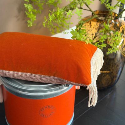 Amberlyn Mix - 40 x 58 cm Luxe Sierkussen met Franjes