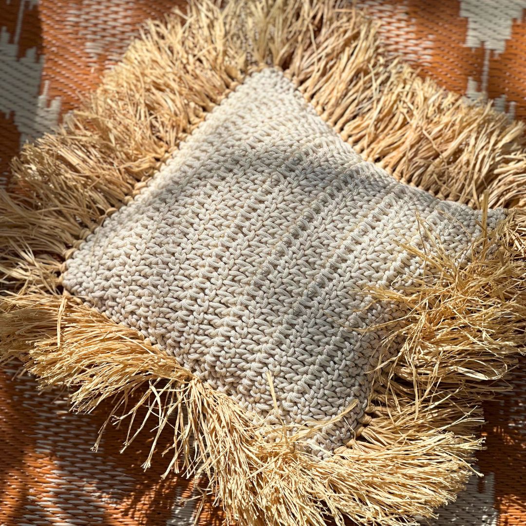 Rustic Weave - 30 x 30 cm Sierkussen