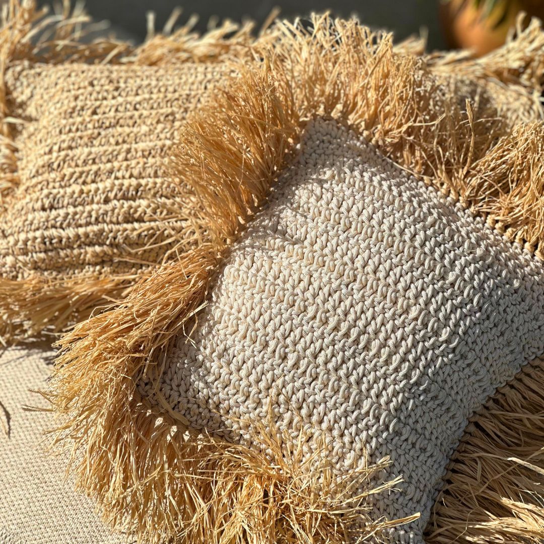 Rustic Weave - 30 x 30 cm Sierkussen